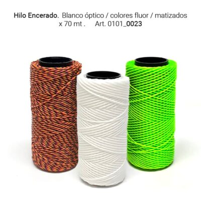 HILO     ENCERADO BCO/FLUO/MATIZAD x 70m