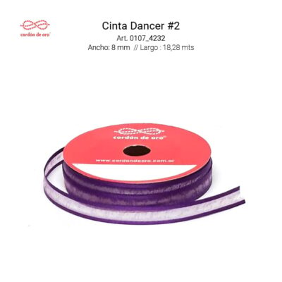 CINTA  C.ORO DANCER      Nº2 8mm x18.28m