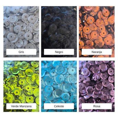 LENTEJUELA METALIZ/CRIST  CUBE 8 X 250GR