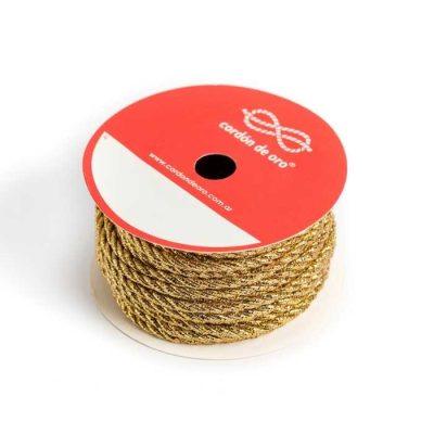 CORDON C.ORO METALIZADO X10M