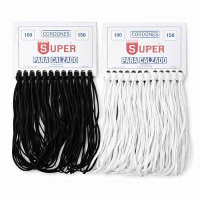 CORDONES SUPER ART 100 CHATO 150cm  x12p