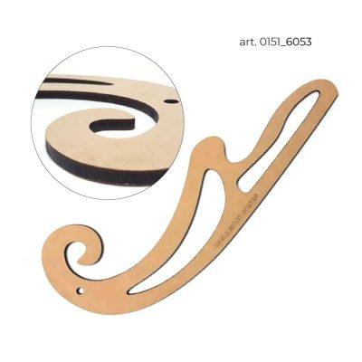 REGLA  MULTI CURVAS 01           40X14CM