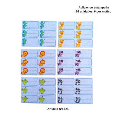 APLIQUES PYP   ROTULO MINI           C/U