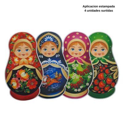 APLIQUES PYP   MAMUSHKA GRANDE.  C/U