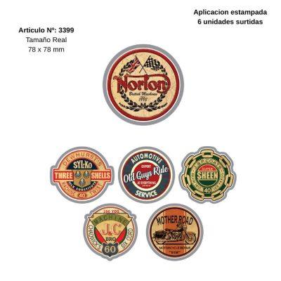 APLIQUES PyP   ESCUDO  UNIVERSITARIO C/U