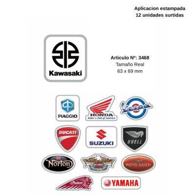 APLIQUES PyP   MOTOS                C/U