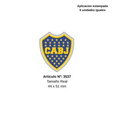 APLIQUES PYP   ESCUDO   DEPORTIVO BOCA CHICO C/U