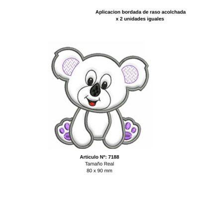 APLIQUES PYP   RASO   KOALA          C/U