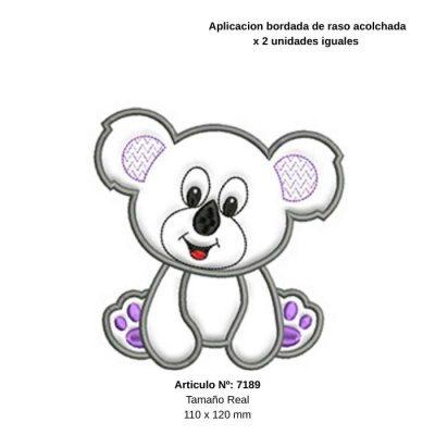 APLIQUES PyP   RASO   KOALA          C/U