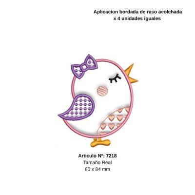 APLIQUES PYP   RASO    PAJARITA      C/U