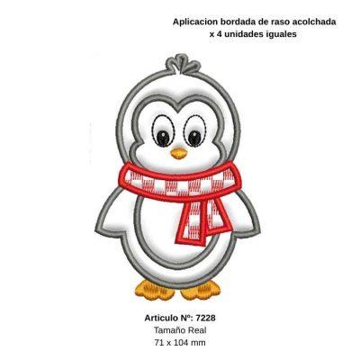 APLIQUES PYP   RASO   PINGUINO       C/U