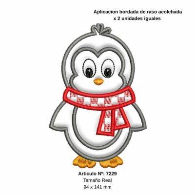 APLIQUES PYP   RASO  PINGUINO        C/U