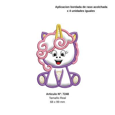 APLIQUES PYP   RASO   UNICORNIO      C/U