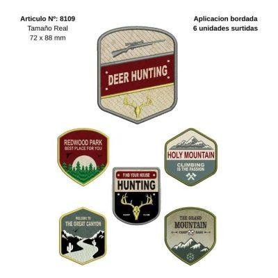 APLIQUES PYP   ESCUDO   MONTANA      C/U