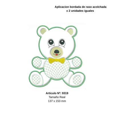 APLIQUES PYP   RASO  OSO             C/U