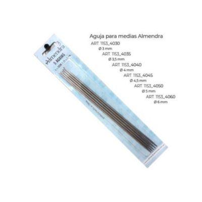 AG.P/MEDIAS ALMENDRA         Nº 3 al 6   x 5 uds