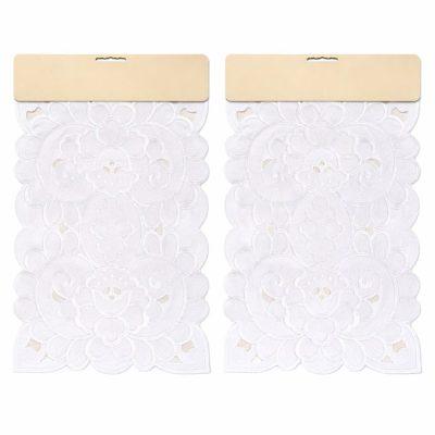 INDIVIDUAL BORDADO SURTIDOS RECTANGULAR - 30 x 45 cm