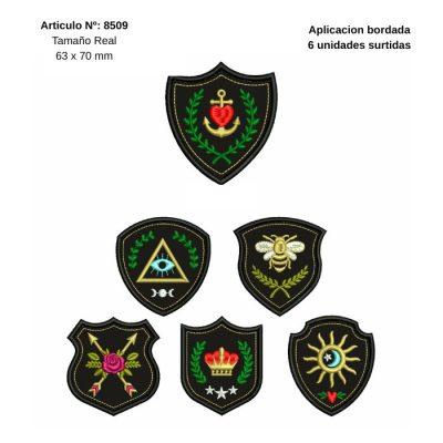 APLIQUES PyP   ESCUDO GLORIOSO       C/U