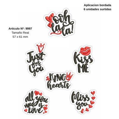 APLIQUES PyP   FRASES                C/U