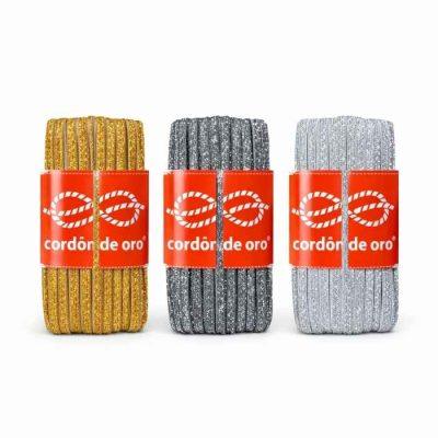 ELASTICO C.DE ORO  FLASH LUREX  6mm x20m