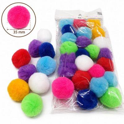 POMPONES CBX                   35MM  X25