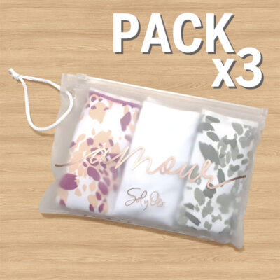 PACK x3  S.Y ORO    VEDETINA     Talles 2 y 3