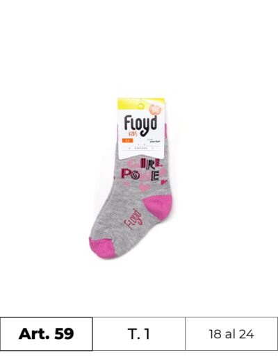 ZOQUETE  FLOYD ESTAMPADO    T.1      PAR
