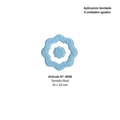 APLIQUES PYP BORD ESCARAPELA         C/U