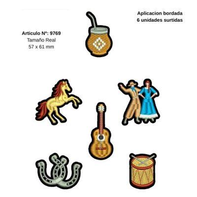 APLIQUES PYP BORD TRADICION          C/U