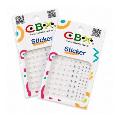 STICKER  CBX   L.410 STRAS/PERLA     C/U