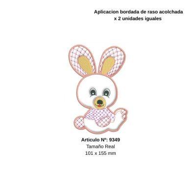 APLIQUES PYP CONEJITO C/U