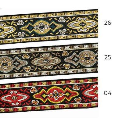 GALON    BROOKLYN AIDA C/BORDE 35MM 10M.