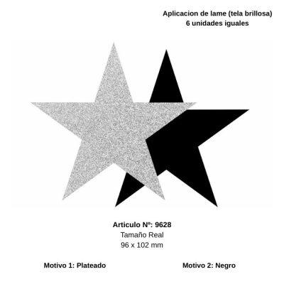APLIQUES PYP   ESTRELLA              C/U