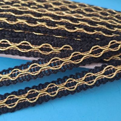 GALON KB  C/LUREX 12mm  X MT (12 mts)