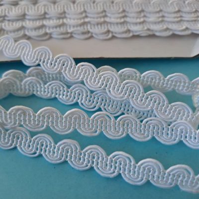 GALON BLANCO   8 mm  - x18.24 mts