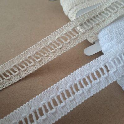 ENTREDOS LUDETEX VAINILLA  ALG  20 mm X MT (10 mt)