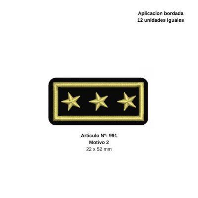 APLIQUES PYP ESTRELLA TRIO C/U