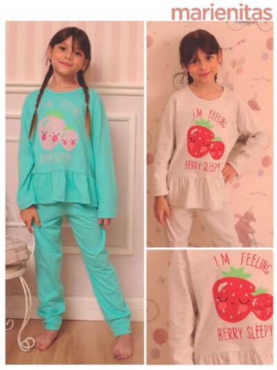 PIJAMA MARIENE SLEEPY M/L. NENA. - Talles: 6-8