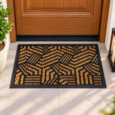 FELPUDO KINOR COCO GOMA RECTANGULAR - 33x58 cm