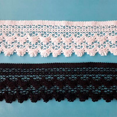 PUNTILLA ALGODON 6.5CM X MTS