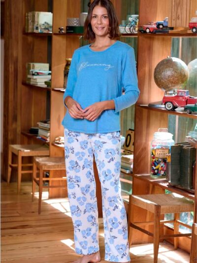 PIJAMA MARIENE BLOOMING M/L - Talles 50/52