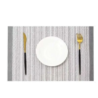 INDIVIDUAL TEJIDO CON LUREX X 6