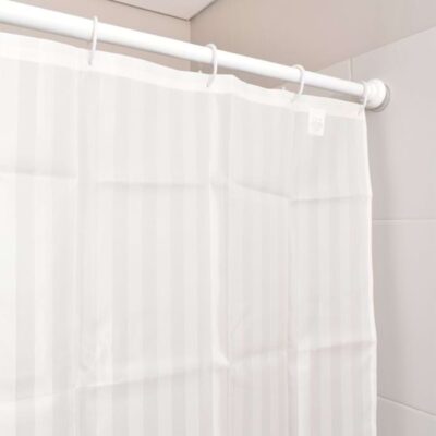 CORTINA DE BAÑO RAYADA