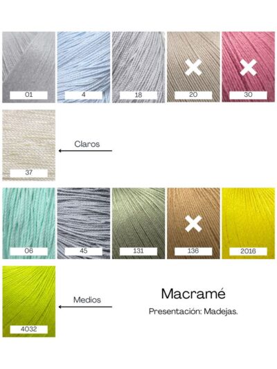 MACRAME  HILO LHO  MADEJA  xKg