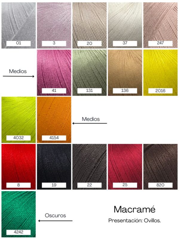 MACRAMÉ HILO LHO  OVILLO - Image 2
