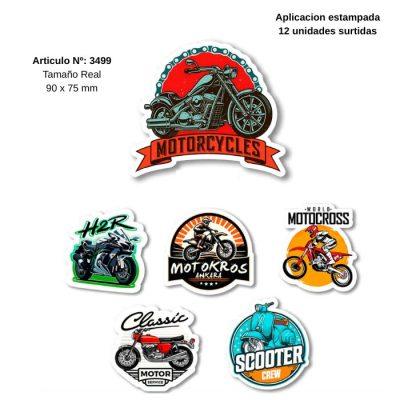 APLIQUES PyP MOTOS C/U