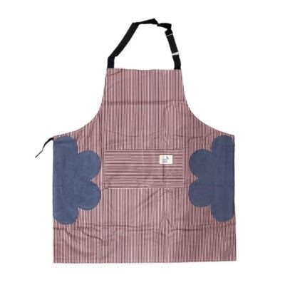 DELANTAL C/PECHERA RAYADO PVC