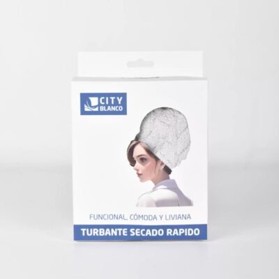 TURBANTE C.BLANCO DE TOALLA C/U