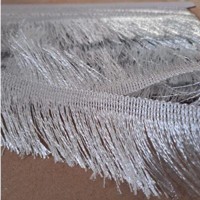 GALON FLECO  PLATA 40 mm -  x 9.14 mts