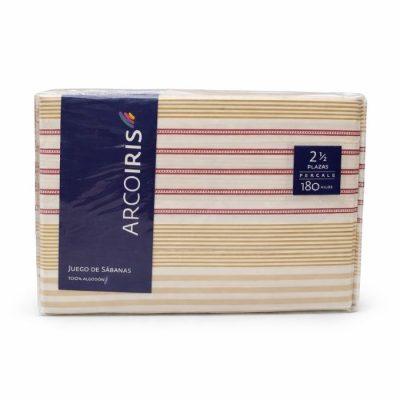 SABANA A.IRIS 100%ALG PERCAL 180H 2.1/2P